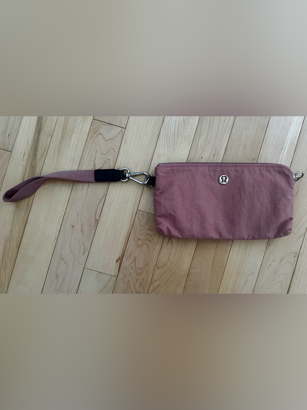 lululemon athletica Dusty Rose Wristlet Pouch